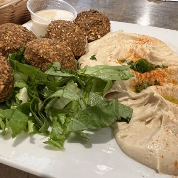 Ozzy's Kabob - Falafel combo with hummus - Middle Eastern Near Me - Okemos, Michigan