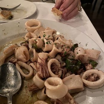 Piccolino Italian kitchen - Sautéed Calamari with long horses an appetizer. - Italian Near Me - Toms River, New Jersey Piccolino Italian kitchen - Sautéed Calamari with long horses an appetizer. - Italian Near Me - Toms River, New Jersey