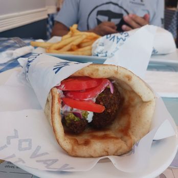 Kavos Grill - Falafel sandwich - Greek Near Me - Nyack, New York Kavos Grill - Falafel sandwich - Greek Near Me - Nyack, New York