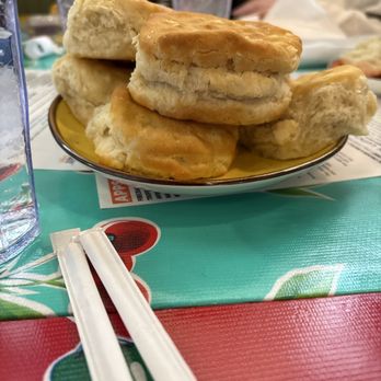 The Flying Biscuit Cafe - Biscuits to start the meal - Southern Near Me - Chapel Hill, North Carolina