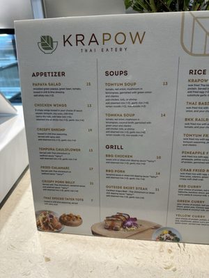 Menu photo 7 Kra Pow Thai Eatery Whittier, CA