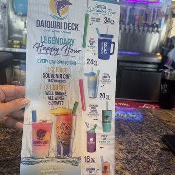 Daiquiri Deck - Seafood Near Me - Bradenton Beach, Florida