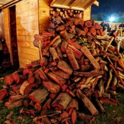 Alpine Winter Village - Fires for days