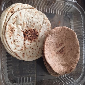 La Mediterranee - They provide a bit of each type of pita without prompting, nice - Mediterranean Near Me - Berkeley, California