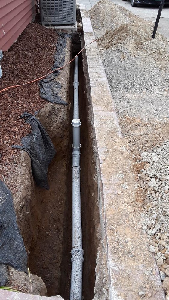 Slide of Evergreen Sewer