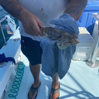 Cortez Deep Sea Fishing - Squirl fish Tracy caught - Fishing Near Me - Cortez, Florida