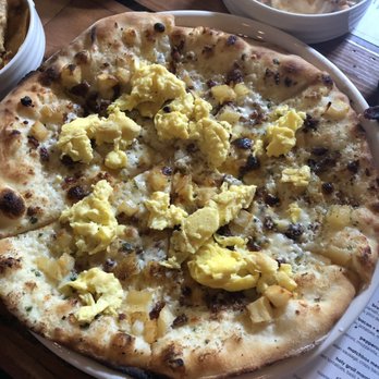 matchbox - Bacon and egg pizza - New American Near Me - Silver Spring, Maryland