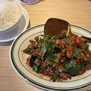 Very Thai - Spicy basil pork - Thai Near Me - Los Angeles, California
