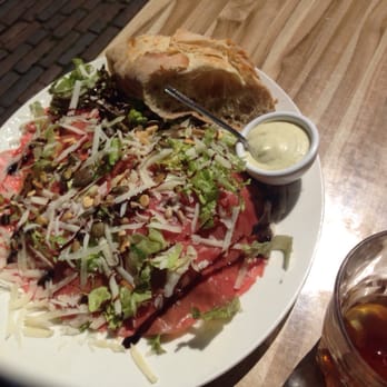 L'anders - Carpcciosalade, special made for us - French Near Me - Haarlem, New Hampshire