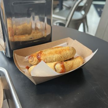 Arepi - Dessert Tequenos: cheese sticks with guava paste - Venezuelan Near Me - Baltimore, Maryland