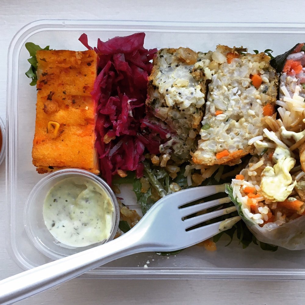 Iku Wholefood - Mezze sampler box. Vegan and Gluten free. - Restaurants Near Me - Sydney, NSW