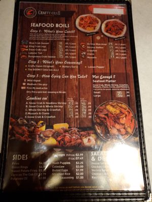 Menu photo 5 Crafty Crab West Melbourne, FL