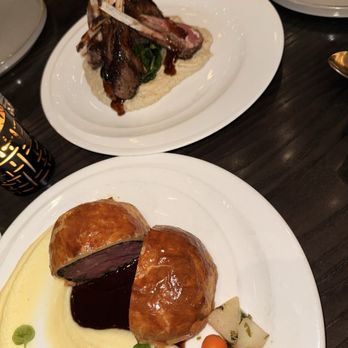 Gordon Ramsay Hell's Kitchen - Beef Wellington and Spiced Lamb Rack - New American Near Me - Miami, Florida