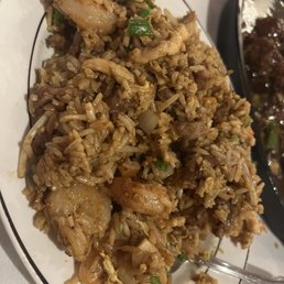 Combination fried rice Combination fried rice