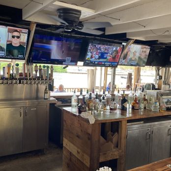 Pop's Sunset Grill - View of the ICW. - Seafood Near Me - Nokomis, Florida