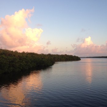 Robinson Preserve - Beautiful cloud reflections and serenity from the bridge. - Parks Near Me - Bradenton, Florida