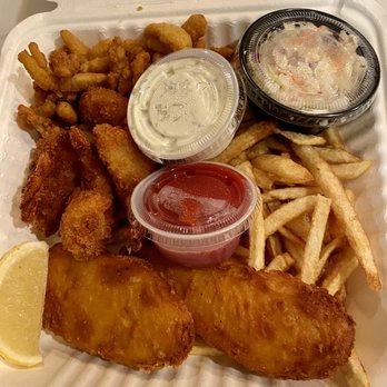 Hangry's - Seafood basket - Burgers Near Me - Spokane Valley, Washington