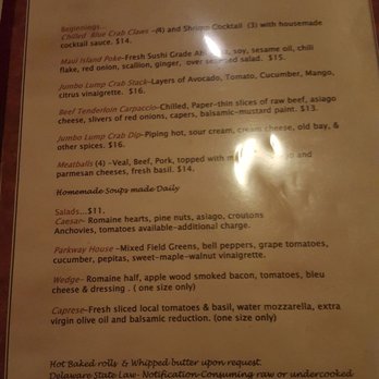 The Parkway Restaurant - New American Near Me - Bethany Beach, Delaware