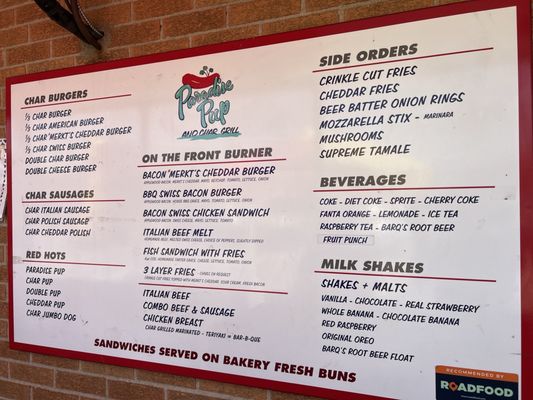 Menu photo 2 Paradise Pup Des Plaines, IL