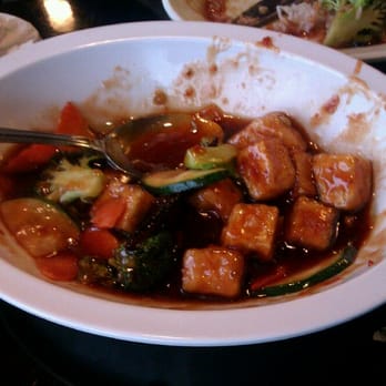 Thai Foon - Half eaten general tso tofu - Asian Fusion Near Me - Pittsburgh, Pennsylvania