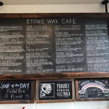 Stone Way Cafe - Menu - Coffee & Tea Near Me - Seattle, Washington