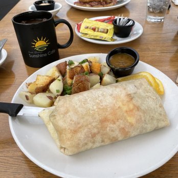 SB Sunshine Cafe - Breakfast burrito (Vegetarian) - Breakfast & Brunch Near Me - Goleta, California SB Sunshine Cafe - Breakfast burrito (Vegetarian) - Breakfast & Brunch Near Me - Goleta, California