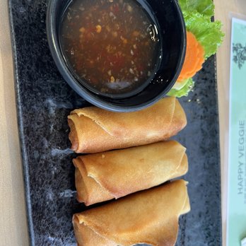 Happy Veggie - Veggie Egg Roll kid approved - Vegetarian Near Me - Redondo Beach, California
