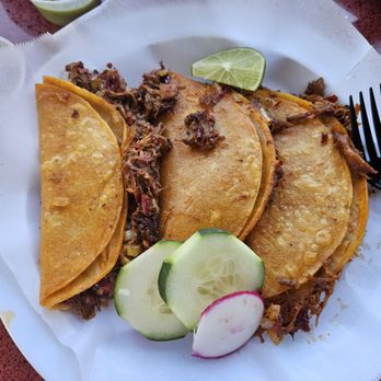 Taqueria Los Cunados - This taco whatever costs $18. Thank you inflation - Mexican Near Me - Milpitas, California