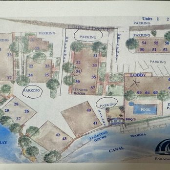 Paradise Bay Resort - Property map. - Hotels Near Me - Kaneohe, Hawaii Paradise Bay Resort - Property map. - Hotels Near Me - Kaneohe, Hawaii