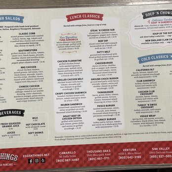 Eggs N Things - Breakfast & Brunch Near Me - Valencia, California