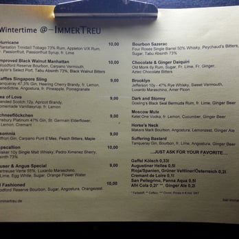 Immertreu - Bars Near Me - Berlin, BE