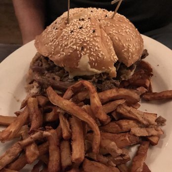 Some Random Bar - Brisket sandwich - New American Near Me - Seattle, Washington