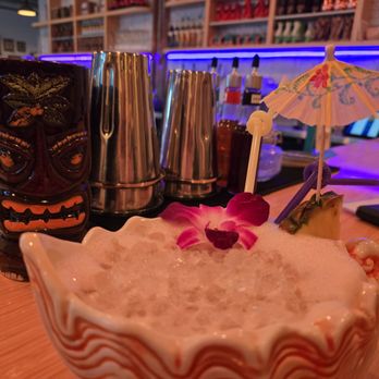 Beachwood Brewing & Distilling - Love cup special drink - Distilleries Near Me - Long Beach, California