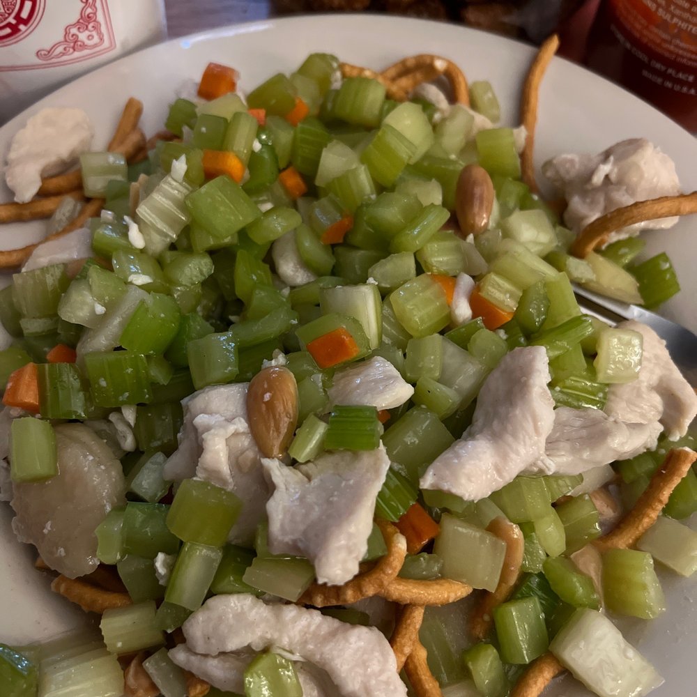 Normally I like this place. I ordered almond chicken to go. Got an entire box of celery... Normally I like this place. I ordered almond chicken to go. Got an entire box of celery...