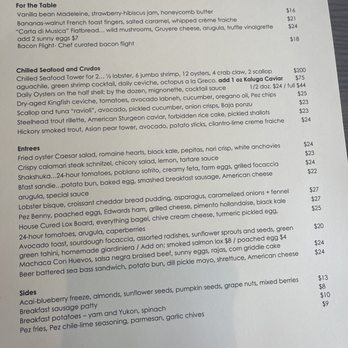 Pez Coastal Kitchen - Menu - Seafood Near Me - Pasadena, California Pez Coastal Kitchen - Menu - Seafood Near Me - Pasadena, California