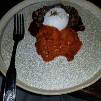Baran's 2239 - Bistro filet, fork for scale ($34) - New American Near Me - Hermosa Beach, California Baran's 2239 - Bistro filet, fork for scale ($34) - New American Near Me - Hermosa Beach, California
