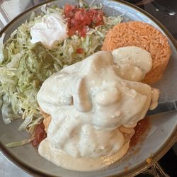 Nixtamal Mexican Kitchen - Volcano changa (chimichanga)