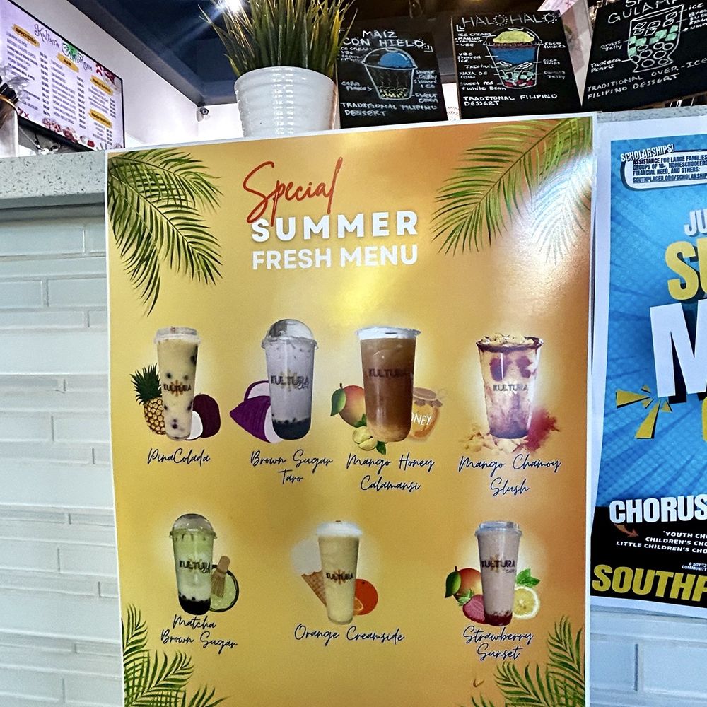 Kultura Cafe - Summer drinks - Bubble Tea Near Me - Rocklin, California Kultura Cafe - Summer drinks - Bubble Tea Near Me - Rocklin, California