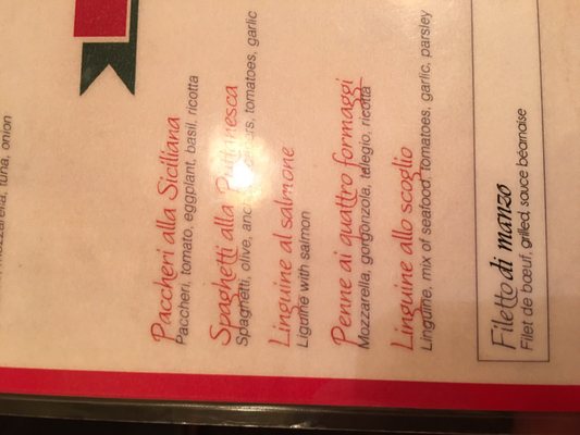 Menu photo 3 Il Gigolo Paris, 75 Menu photo 3 Il Gigolo Paris, 75