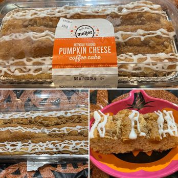 Meijer - Pumpkin Cheese Coffee Cake - Grocery Near Me - Louisville, Kentucky Meijer - Pumpkin Cheese Coffee Cake - Grocery Near Me - Louisville, Kentucky