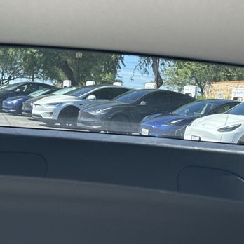 Tesla Supercharger - 8 super chargers but slow charging and stack and people waiting - Gas Stations Near Me - Wickenburg, Arizona