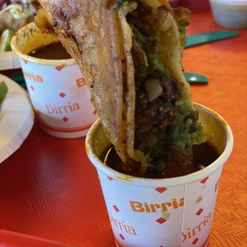 Tacombi - Birria Beef Tacos with Consommé - Tacos Near Me - Westbury, New York