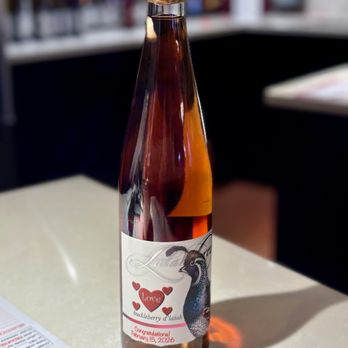 Latah Creek Wine Cellars - Latah Creek does custom labels for a very small fee. We got this bottle done for our son and his bride on their wedding day! - Beer, Wine & Spirits Near Me - Spokane Valley, Washington Latah Creek Wine Cellars - Latah Creek does custom labels for a very small fee. We got this bottle done for our son and his bride on their wedding day! - Beer, Wine & Spirits Near Me - Spokane Valley, Washington