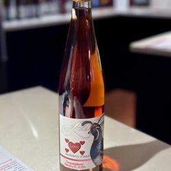 Latah Creek Wine Cellars - Latah Creek does custom labels for a very small fee. We got this bottle done for our son and his bride on their wedding day!