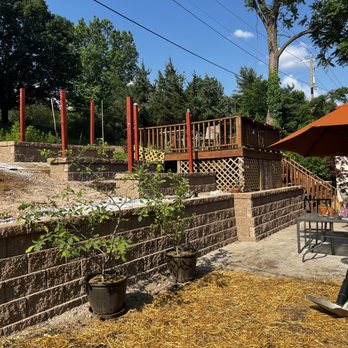 Ozark Scapes - Retaining wall install. #NWA BLOCK - Landscaping Near Me Ozark Scapes - Retaining wall install. #NWA BLOCK - Landscaping Near Me