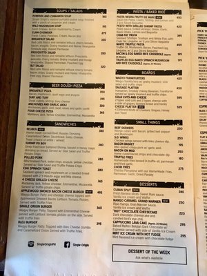 Menu photo 3 Single Origin Makati, NCR