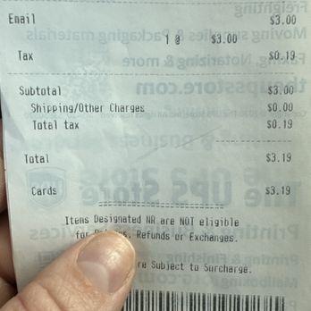 The UPS Store - $3 to email a label - Shipping Centers Near Me - Houston, Texas