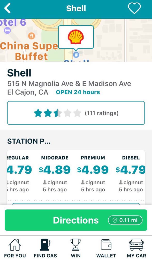 SHELL Updated July 2024 21 Reviews 515 N Magnolia Ave, El Cajon