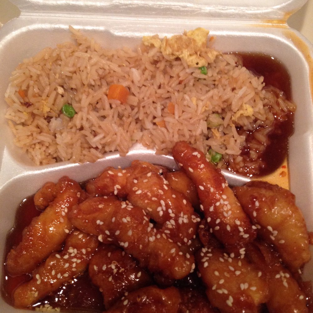 China Luck - Sesame chicken and fried rice - Chinese Near Me - Pinson, Alabama