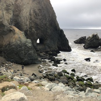 Mussel Rock Park - Very small beach and little cave (there is a larger beach on the other side of the trail) - Beaches Near Me - Daly City, California Mussel Rock Park - Very small beach and little cave (there is a larger beach on the other side of the trail) - Beaches Near Me - Daly City, California